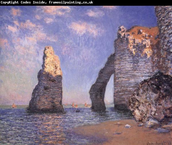 Claude Monet The Needle Rock and the Porte d-Aval,Etretat